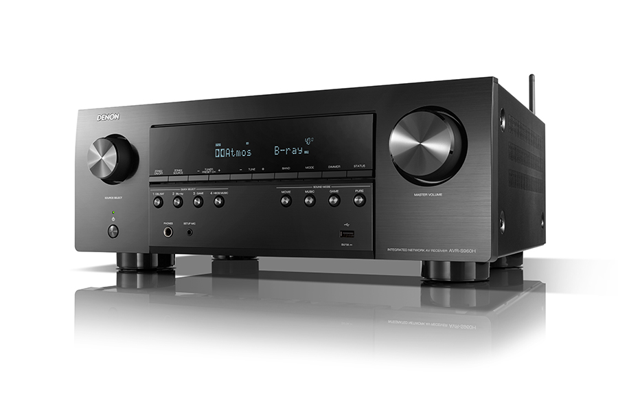 Denon AVR-S960H + Taga Harmony TAV-606 V.3 5.0 Home Theatre Package 1%2814%29