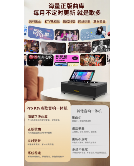 Pro Ktv ZP90 Copyrighted All-in-One Karaoke System