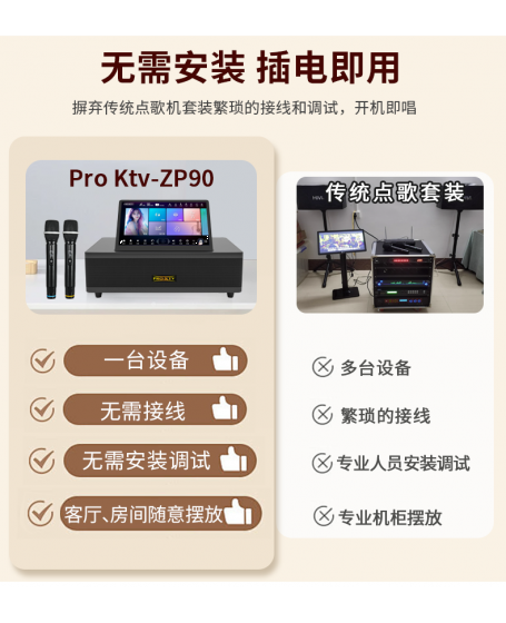 Pro Ktv ZP90 Copyrighted All-in-One Karaoke System