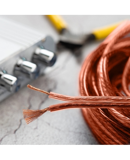 Monster 14 AWG Speaker Wire Copper Cable Spool 100Meter (328FT)