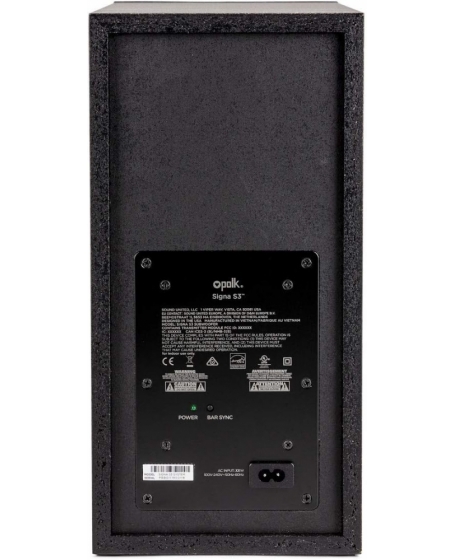 Polk Audio Signa S3 Universal TV Sound Bar (Opened Box New)