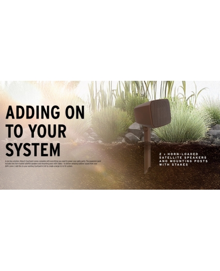 Klipsch Courtyard 2.0 Landscape Speaker Expansion