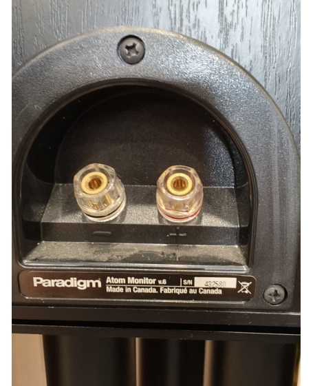 Paradigm Atom Monitor v.6 Bookshelf Speaker Made In Canada (PL)