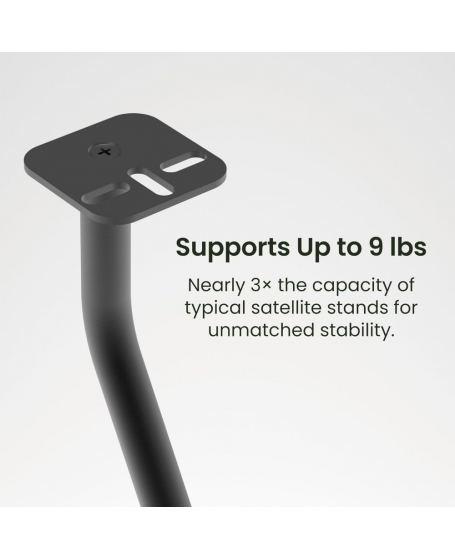 Kanto SLH Height Adjustable Satellite Speaker Stands