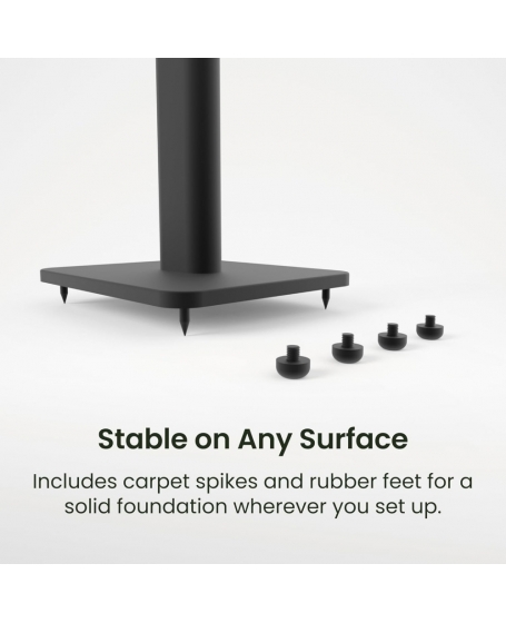 Kanto SPH Height Adjustable Satellite Speaker Stands - TOOS