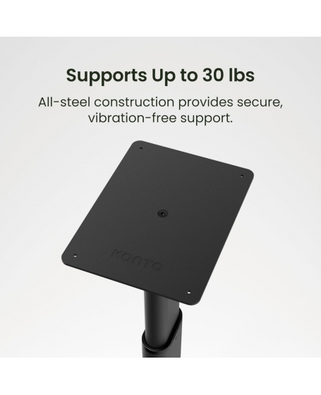 Kanto SPH Height Adjustable Satellite Speaker Stands - TOOS