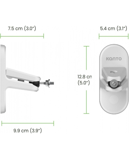 Kanto SPW3 Universal Rear Mount Speaker Wall Mounts