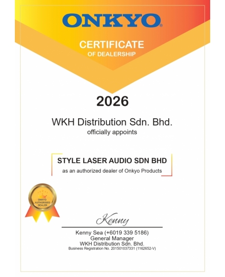 Onkyo GX-10DB Powered Bookshelf Speaker