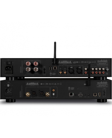 Audiolab 9000A Integrated Amplifier + Audiolab 9000N Wireless Streaming Player