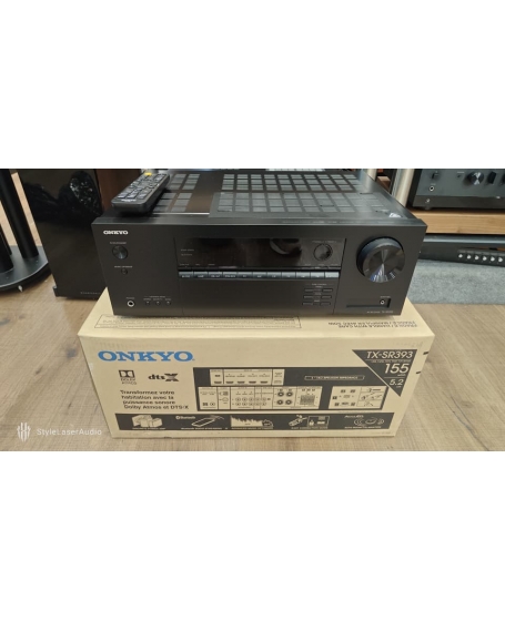 (Z) Onkyo TX-SR393 Atmos 5.2Ch AV Receiver (PL) - Sold Out 23/12/25