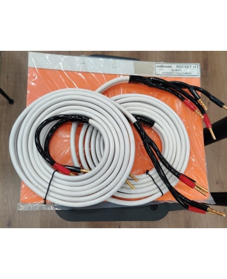 (Z) Audioquest Rocket 11 Bi-Wire Speaker Cable 6M (3m x 2) with Banana Plugs (PL) - Sold Out 18/12/2