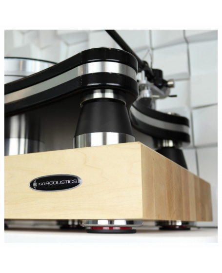 IsoAcoustics Delos 1815M2 Turntable Isolation Platform (Maple)