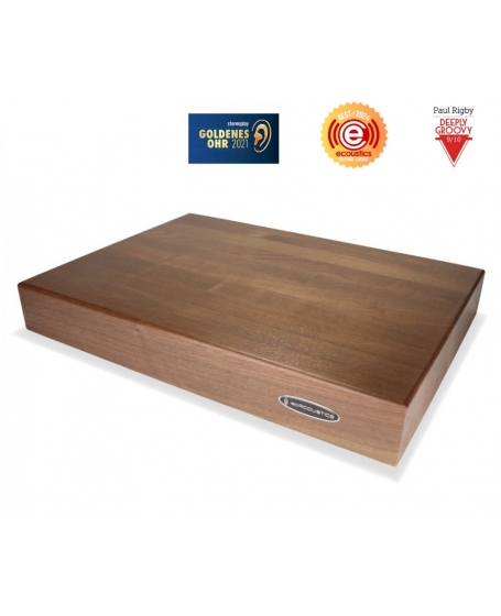 IsoAcoustics Delos 2216W2 Turntable Isolation Platform (Walnut)