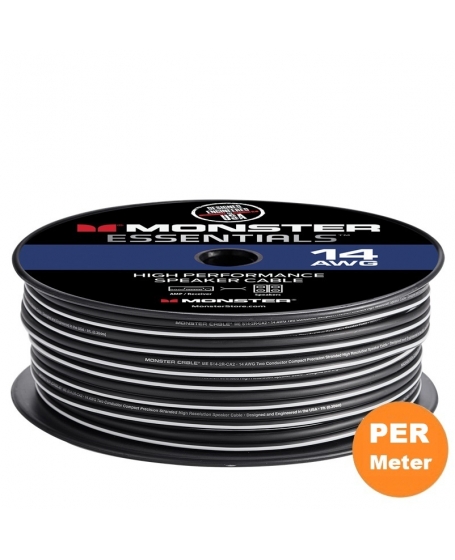 Monster Essentials 14 AWG Speaker Wire Copper Cable (per meter)