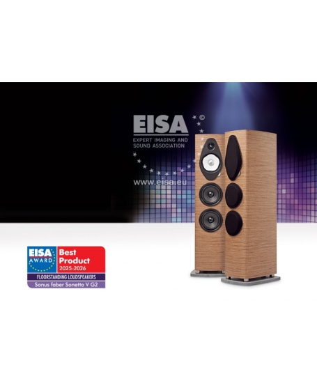 Sonus Faber Sonetto V G2 Floorstand Speaker Made In Italy