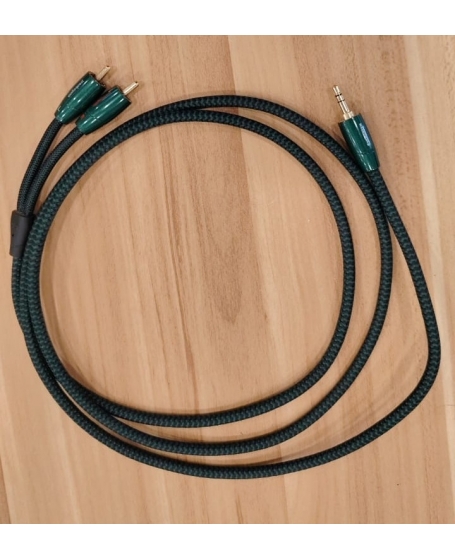 Audioquest Evergreen 3.5mm to RCA Interconnects Cable 1.5Meter (PL)