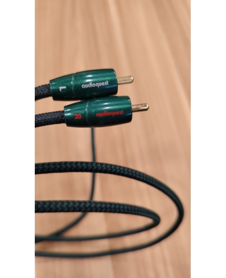 Audioquest Evergreen 3.5mm to RCA Interconnects Cable 1.5Meter (PL)