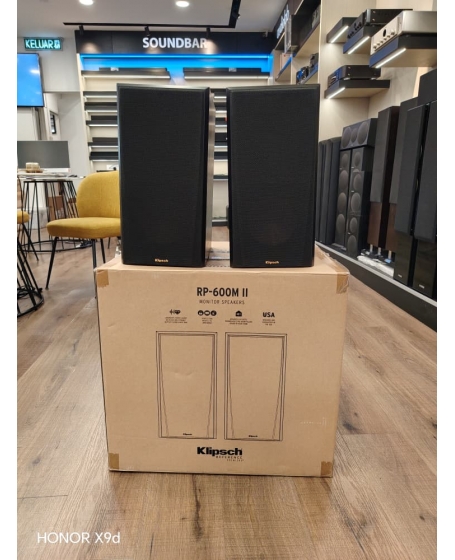 (Z) Klipsch RP-600M II Bookshelf Speakers (PL) - Sold Out 04/01/25