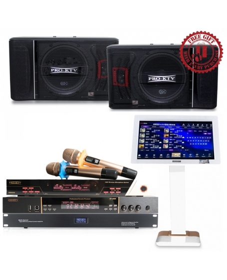 Pro Ktv PA-1000+KV2150+KP-6000+WM-6000+MKS3300 Karaoke Package