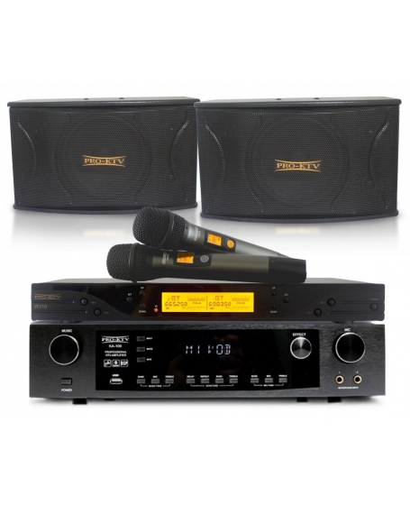 Pro Ktv KA-100+Pro Ktv W310+Pro Ktv MKS 2000 Karaoke Package FREE KOD Player