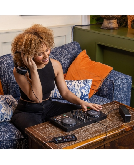 Pioneer Alpha Theta DDJ-FLX2 Compact 2-Channel DJ Controller