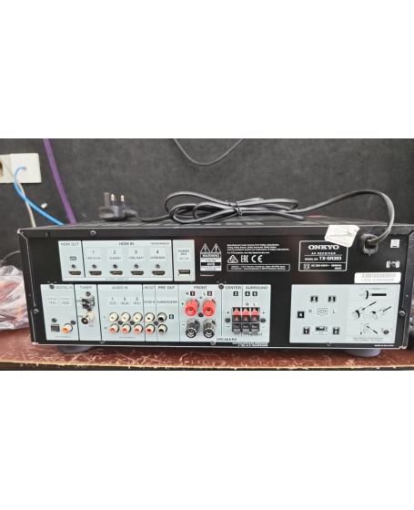 Onkyo TX-SR393 Atmos 5.2Ch AV Receiver (PL)