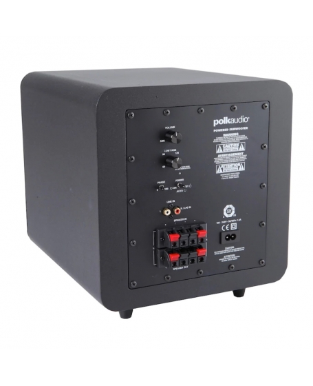 Polk Audio PSW 111 8-Inch 300 Watt Compact Powered Subwoofer (PL)