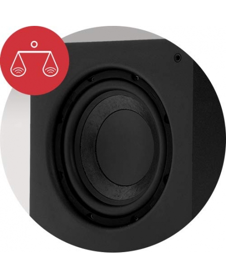 Polk Audio PSW 111 8-Inch 300 Watt Compact Powered Subwoofer (PL)