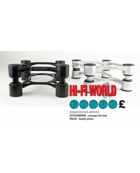 IsoAcoustics Aperta Speaker Isolation Stand (Pair)