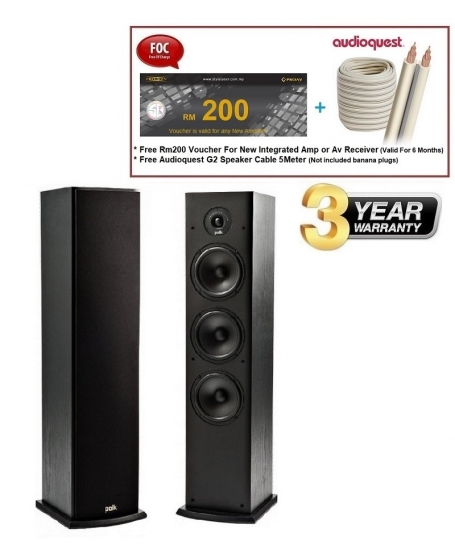 Polk Audio T50 Floorstanding Speaker