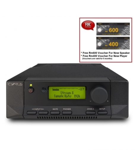 Cyrus 6 DAC Integrated Amplifier With DAC Made In England