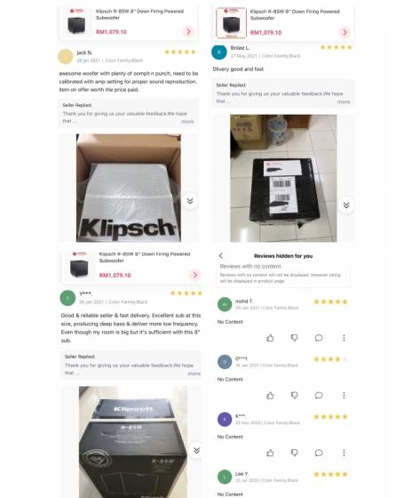 Klipsch Reference Theater Pack 5.1Ch With R-8SWi Wireless Powered Subwoofer And Wireless Transmitter