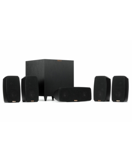 Klipsch Reference Theater Pack 5.1Ch Satellite Speaker Package With R-8SW Subwoofer