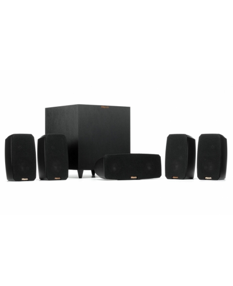 Klipsch Reference Theater Pack 5.1Ch Satellite Speaker Package With R-8SW Subwoofer TOOS