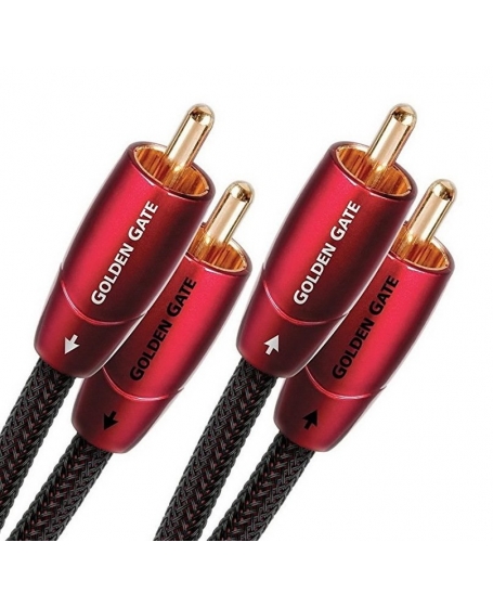 Audioquest Golden Gate RCA to RCA Interconnects 1.5Meter