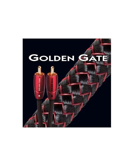 Audioquest Golden Gate RCA to RCA Interconnects 1.5Meter