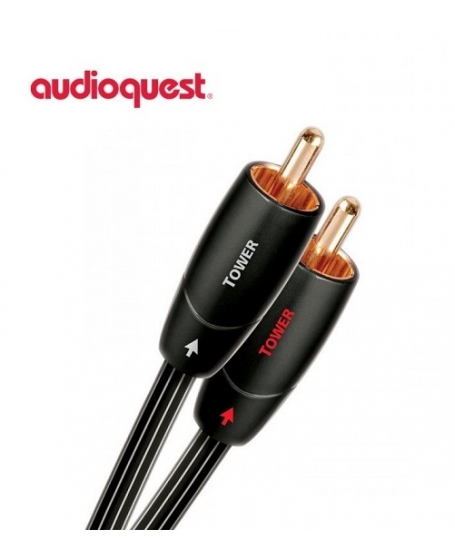 Audioquest Tower RCA to RCA Interconnect 1.5Meter