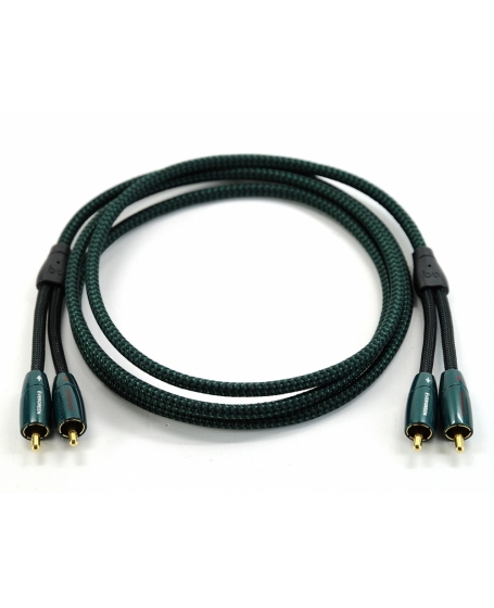 Audioquest Evergreen RCA to RCA Interconnect 1.5Meter