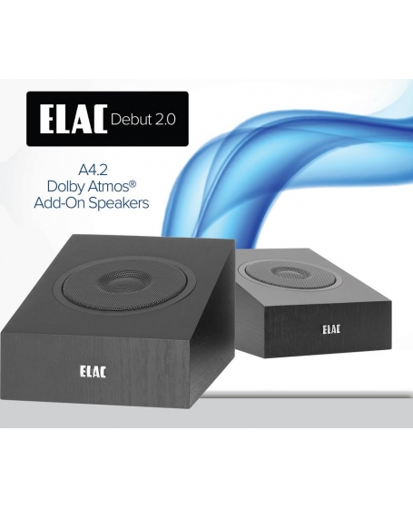 ELAC Debut 2.0 A4.2 Atmos Enabled Elevation Speaker