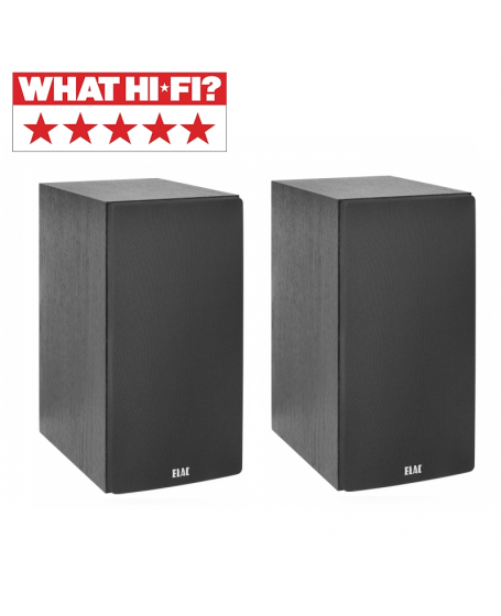 ELAC Debut 2.0 B6.2 Bookshelf Speaker (Black)