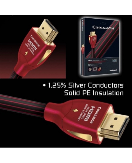 Audioquest Cinnamon 4K HDMI Cable 3 Meter