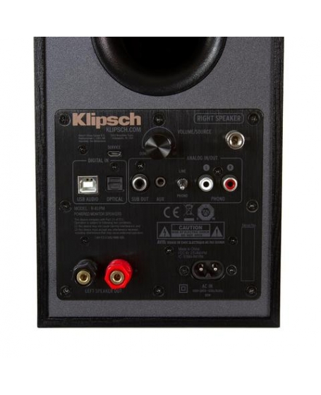 Klipsch R-41PM Power Monitor Speaker With Bluetooth and Phono Input