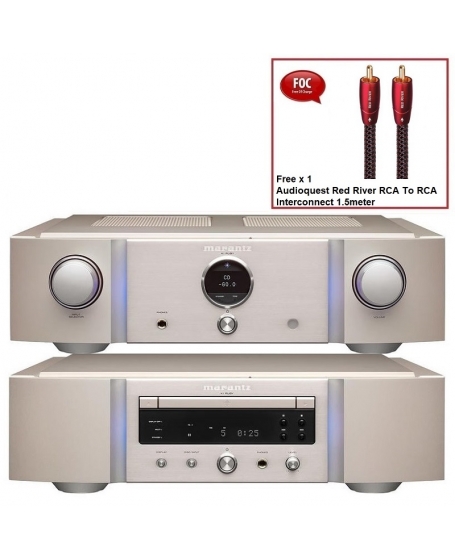 Marantz PM-KI Ruby Integrated Amplifier and SA-KI Ruby SACD Player