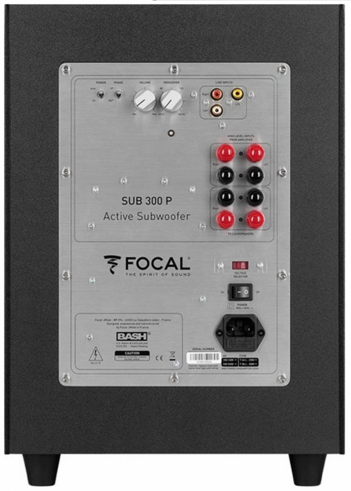 focal chorus subwoofer