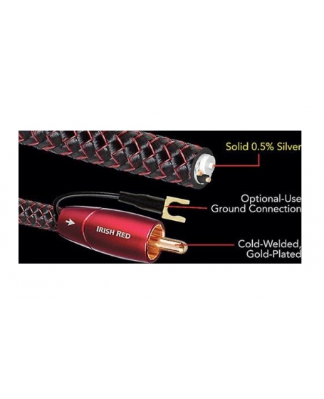 Audioquest Irish Red 5M Subwoofer Cables