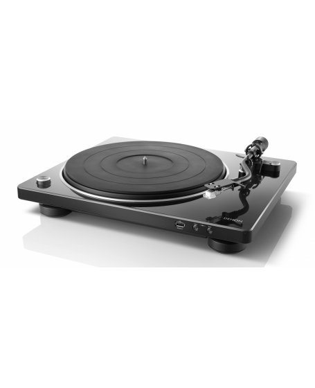 Denon DP-450USB Hi-Fi Turntable with original S-Shape tonearm and USB