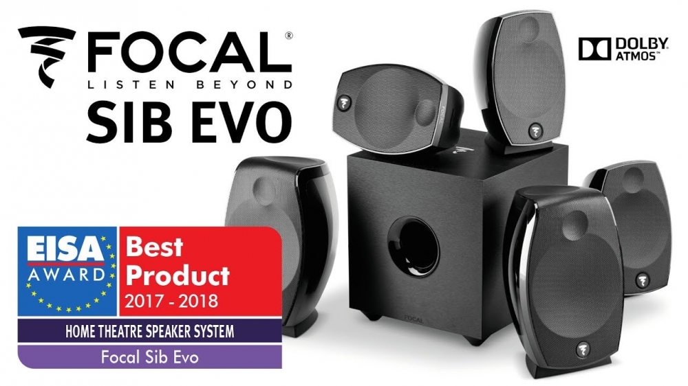 Focal SIB EVO Dolby Atmos 5.1.2 Satellite Speaker System