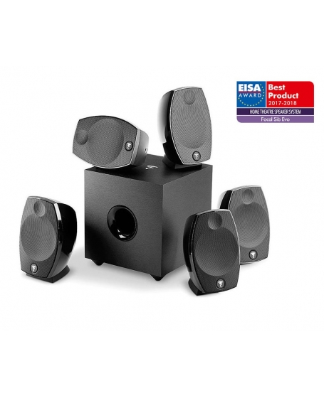 Focal SIB EVO Dolby Atmos 5.1.2 Satellite Speaker System  (Opened Box New)