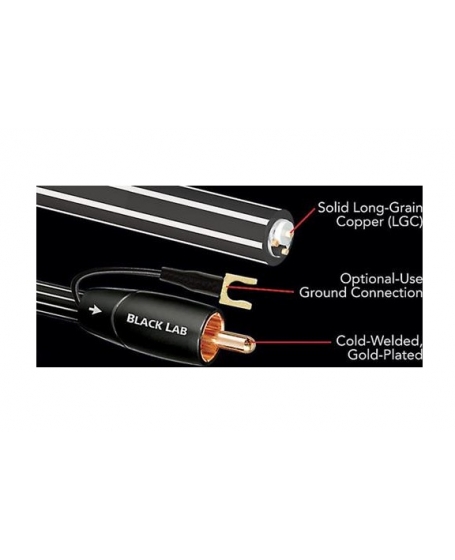 Audioquest Black Lab 5M Subwoofer Cables