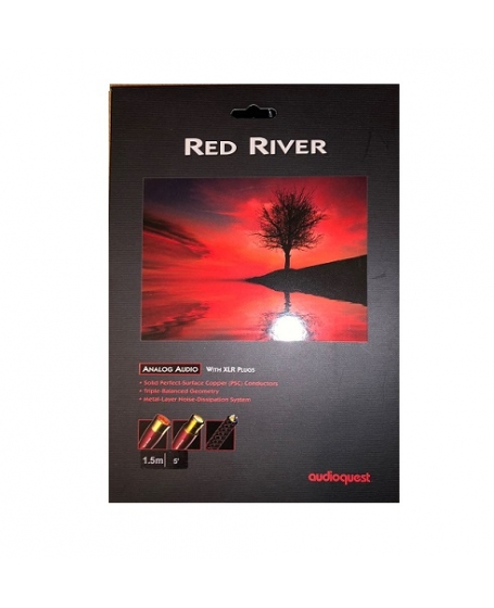Audioquest Red River XLR to XLR 1.5meter